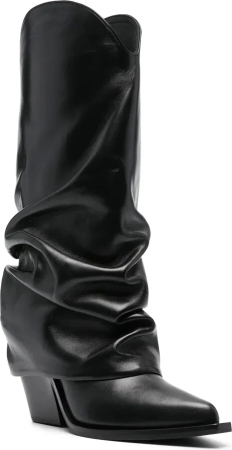 Andy 100mm cowboy boots - Image 2