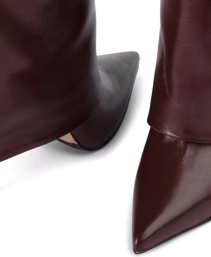 Andy 120mm layered leather boots - Image 4
