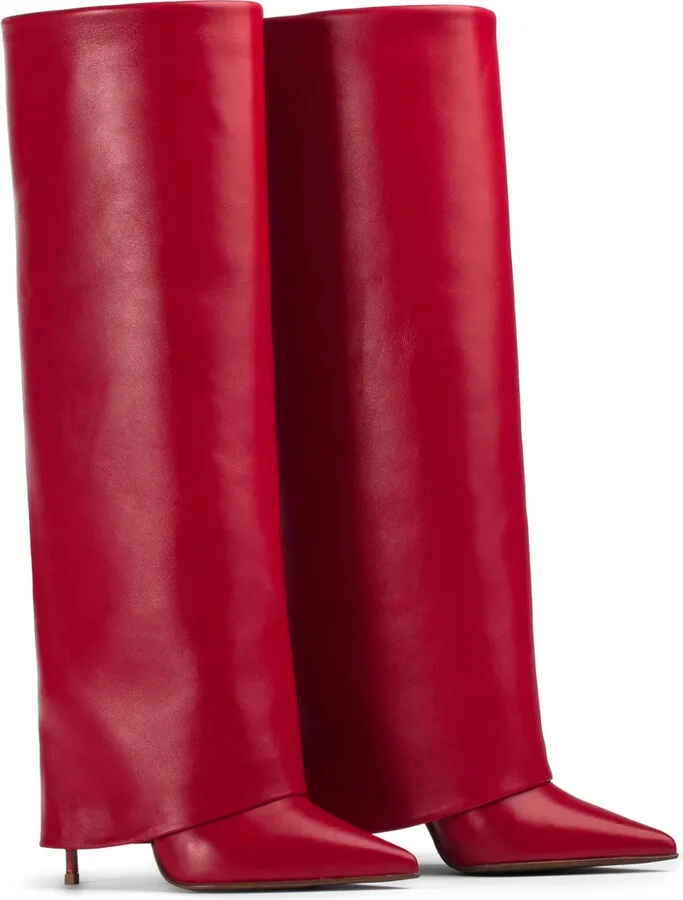 Andy 120mm leather knee-high boots - Image 2