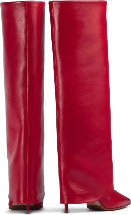 Andy 120mm leather knee-high boots - Image 3