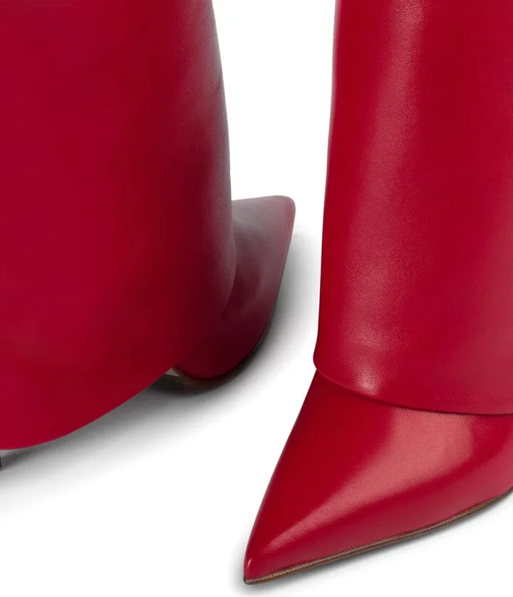 Andy 120mm leather knee-high boots - Image 4