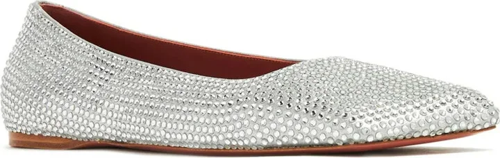 Ane crystal-embellished ballerina shoes - Image 2