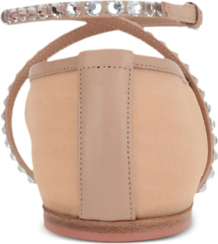 Ane crystal-embellished ballerina shoes - Image 3
