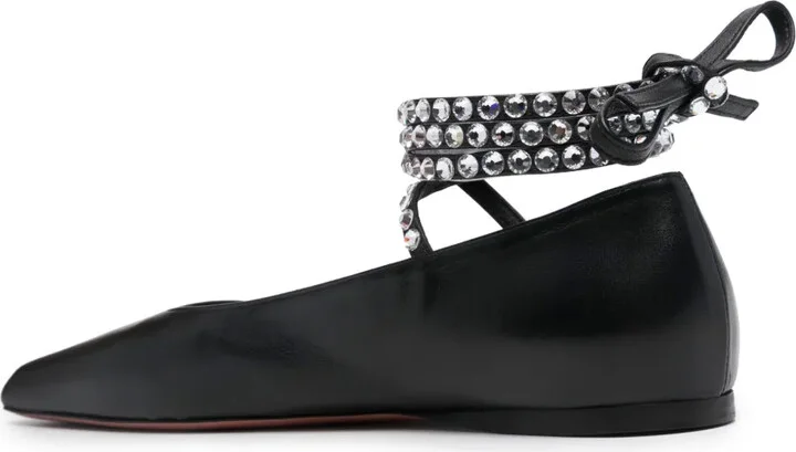 Ane leather ballerina shoes - Image 3