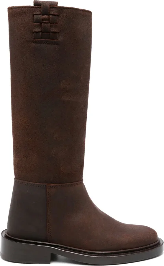 Anella 45mm suede boots