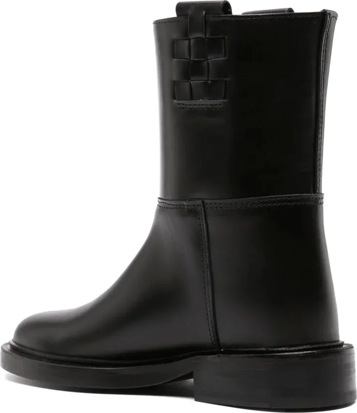 Anella interwoven-detail leather boots - Image 3
