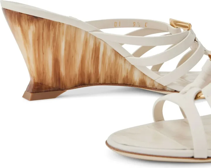 Anemone 70mm leather sandals - Image 4