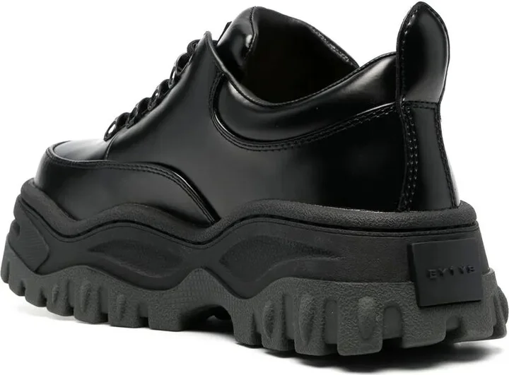 Angel leather chunky lace-up shoes - Image 3