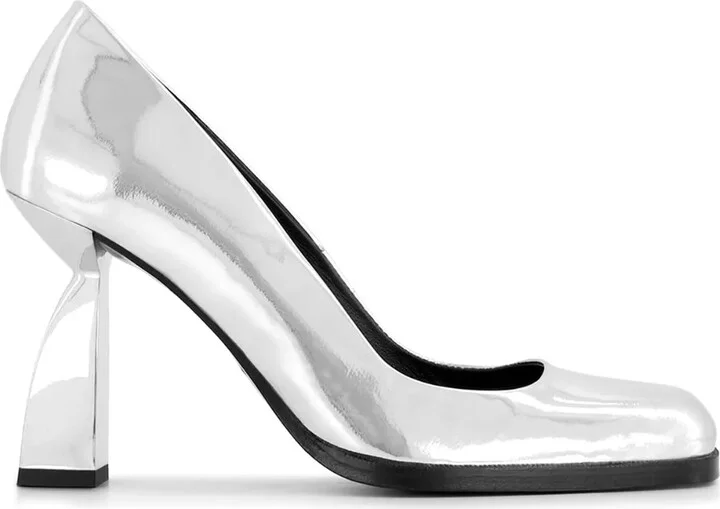 Angel N 90mm leather pumps