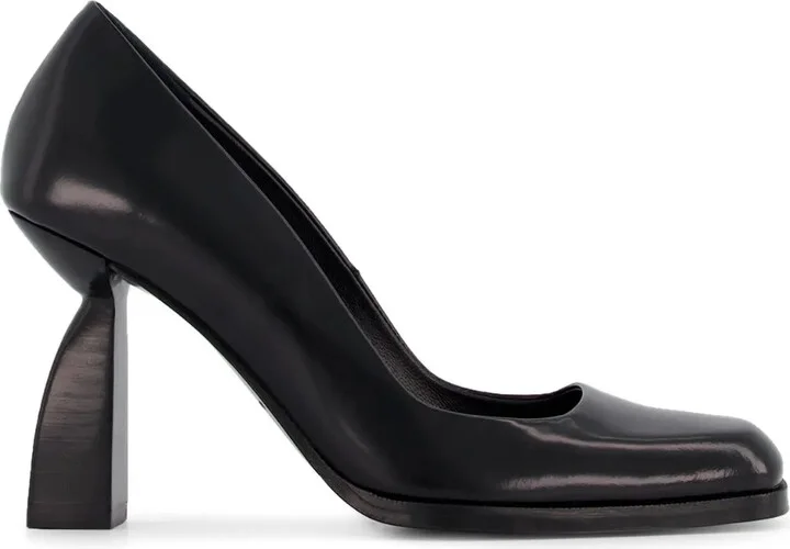 Angel N 90mm leather pumps