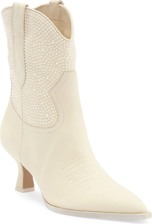 Angel Pearl Pointed Toe Western Boot