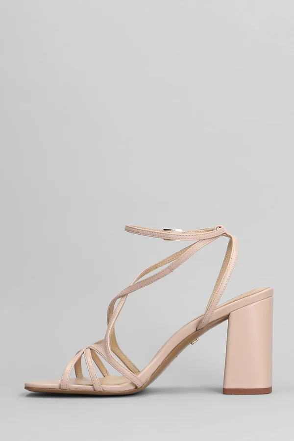 Angela 85 Sandals In Powder Leather - Image 3