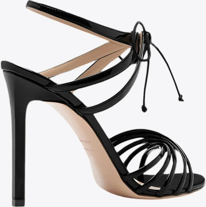 Angelica 105 Patent Leather Sandals - Image 2