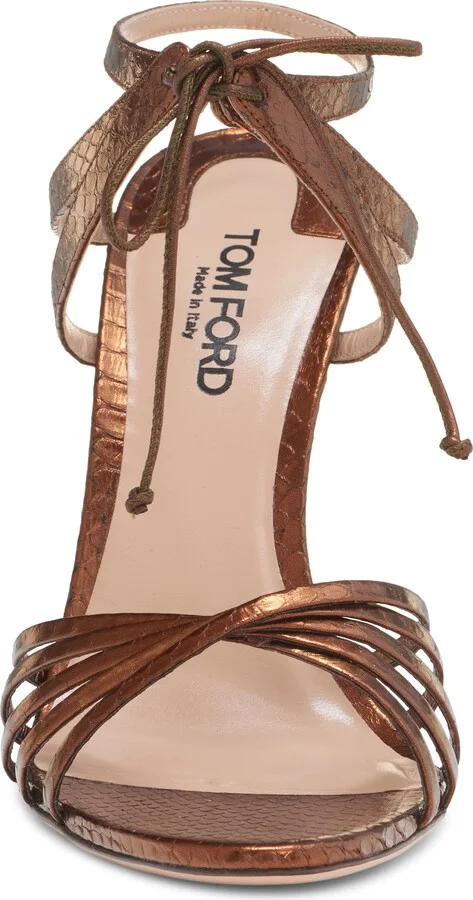 Angelica Ankle Tie Sandal - Image 4