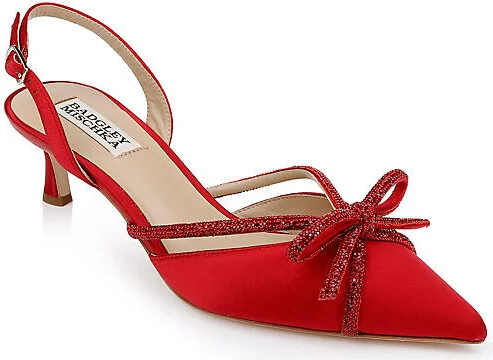 Angelina Slingback Kitten Heels