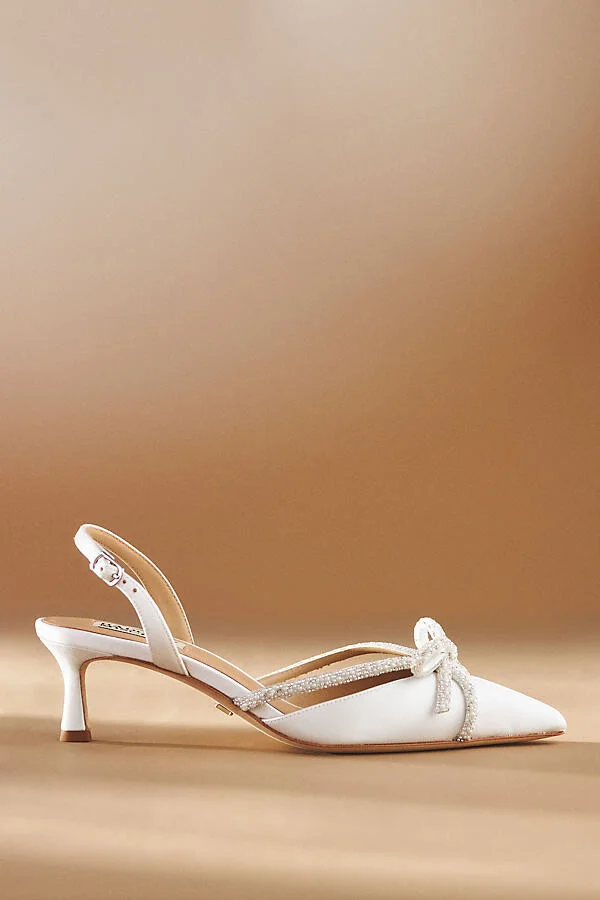 Angelina Slingback Kitten Heels