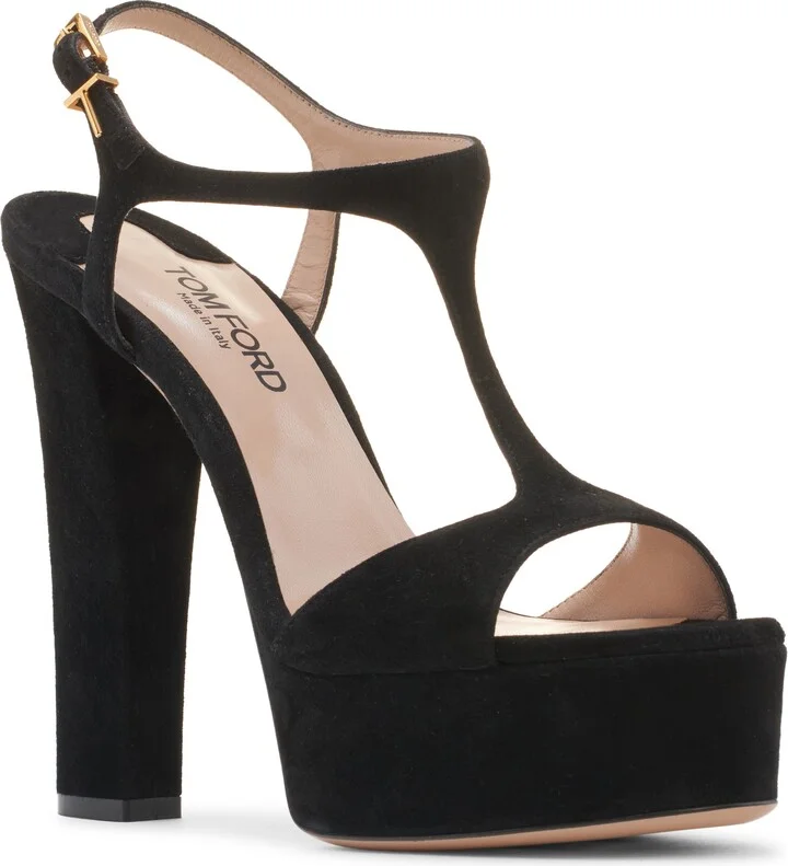 Angelina T-Strap Platform Sandal