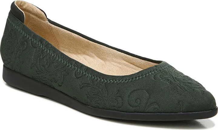 Angelina Womens Slip on Ballet Moccasins