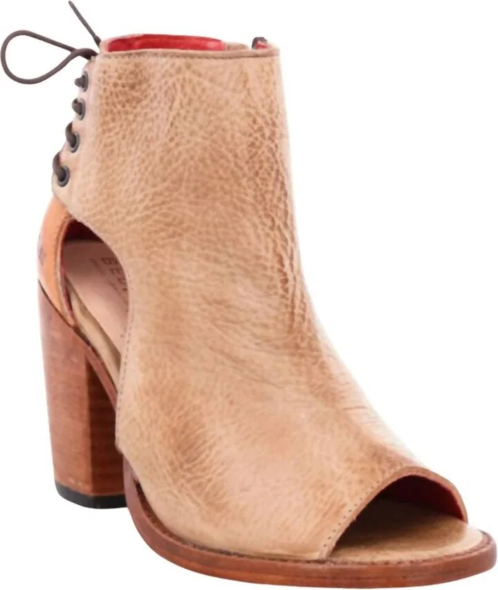Angelique Heel In Oats/pecan Rustic