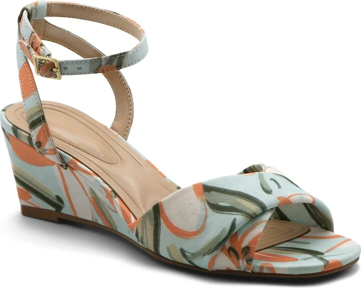 Angi Wedge Heel Sandal