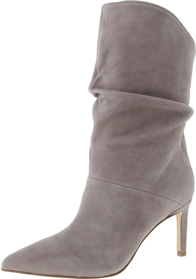 Angi Womens Suede Padded Insole Booties
