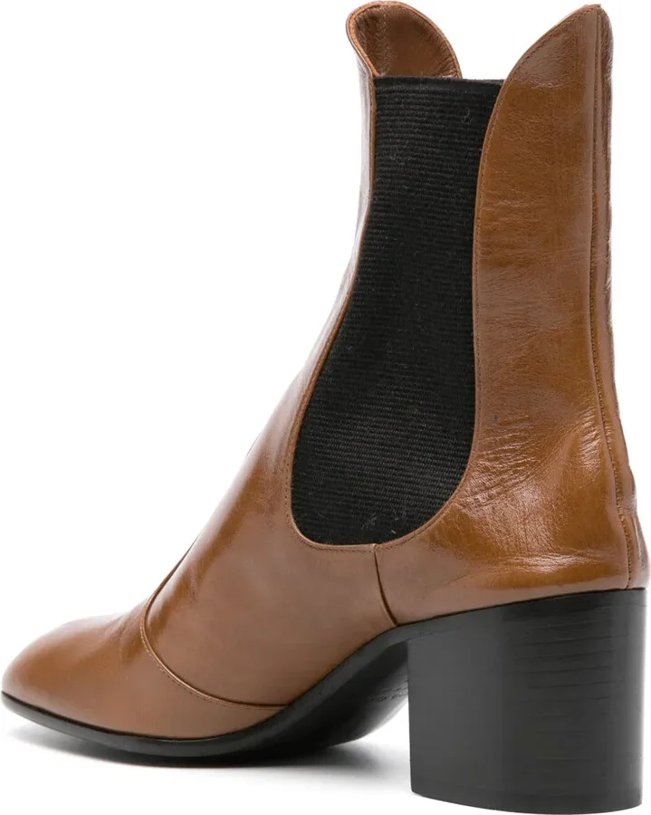 Angie 55mm leather ankle boots - Image 3