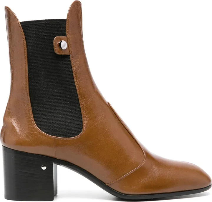 Angie 55mm leather ankle boots