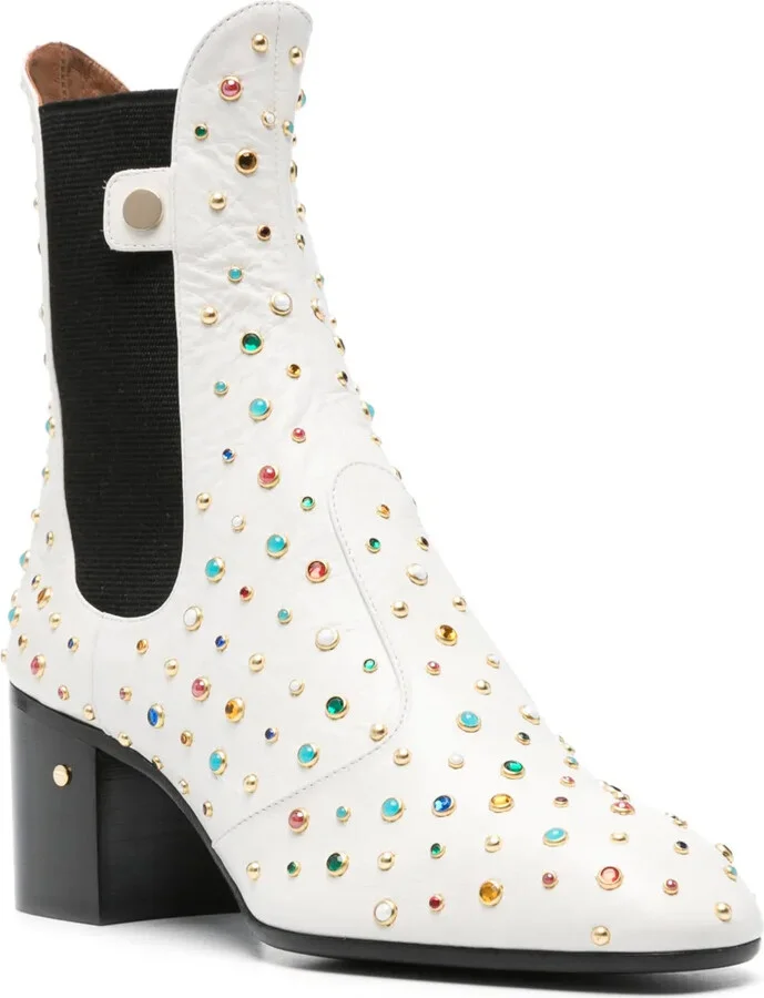 Angie 60mm leather boots - Image 2