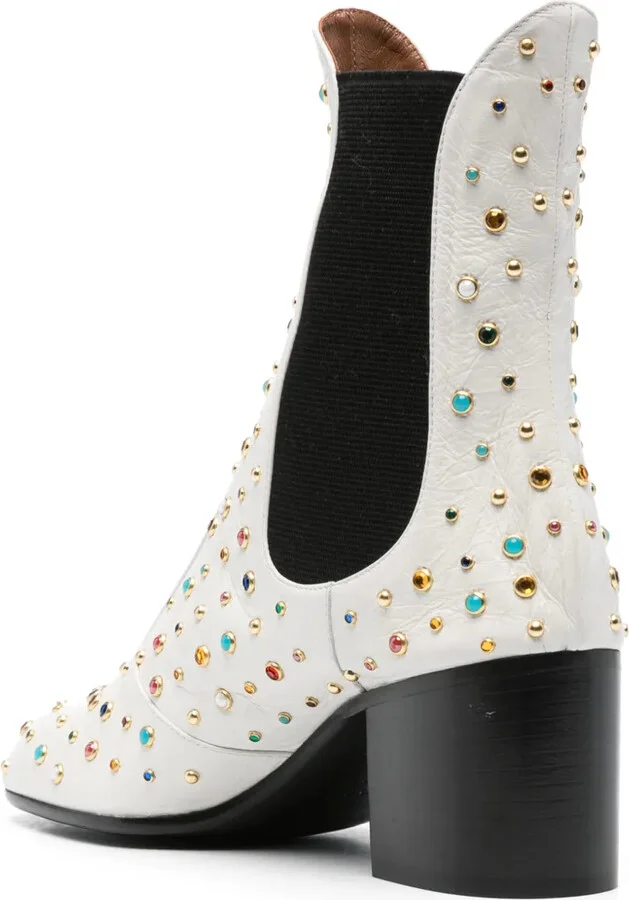 Angie 60mm leather boots - Image 3