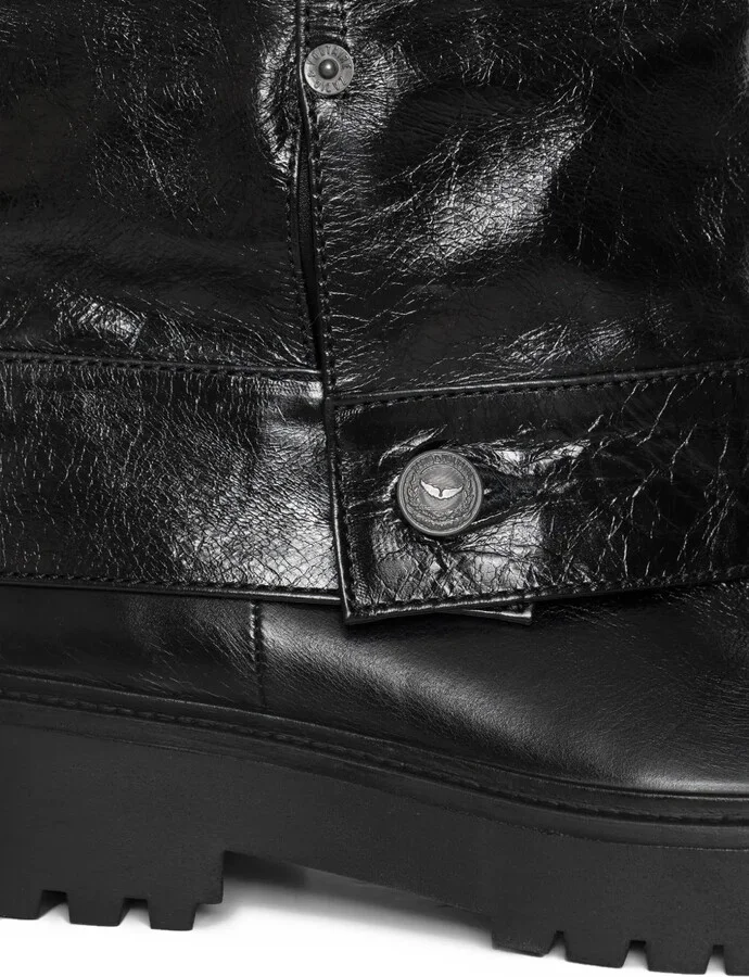 Angie leather ankle boots - Image 5