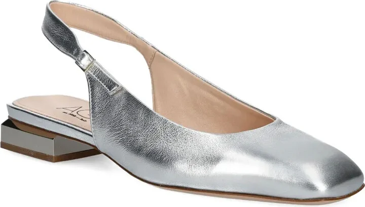 Angie metallic slingback pumps - Image 2