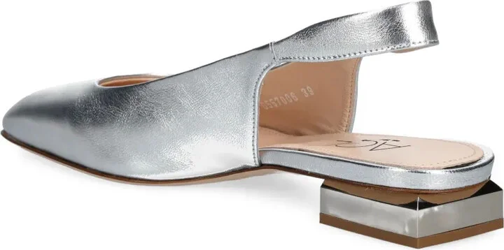 Angie metallic slingback pumps - Image 3