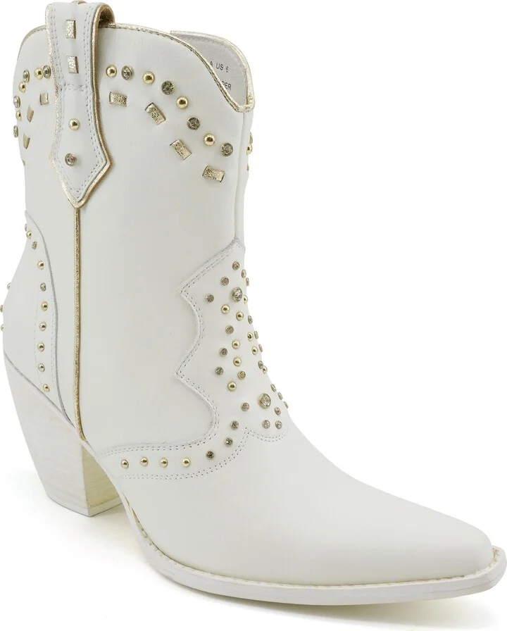WHITE LEATHER