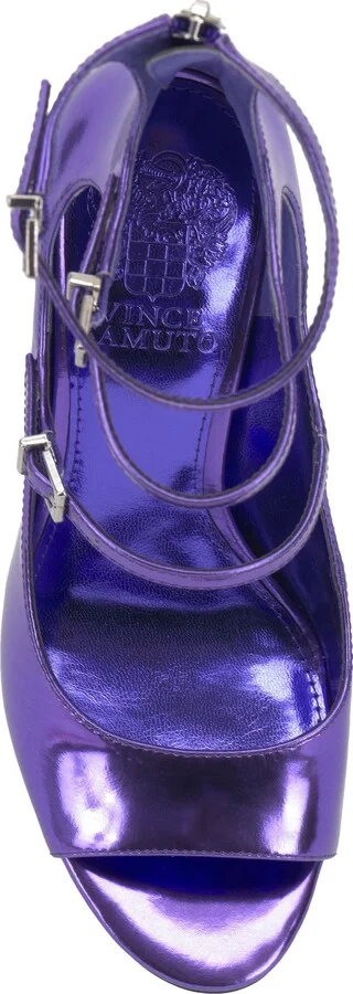 Anika Buckle Strap Open Toe Pump - Image 5
