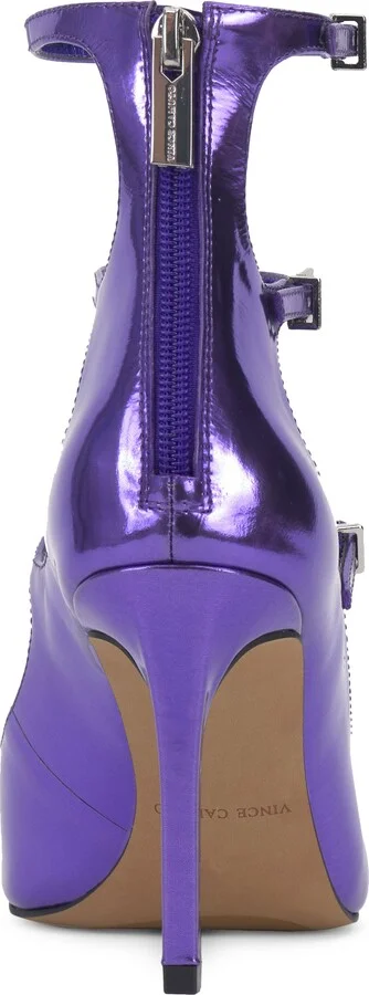 Anika Buckle Strap Open Toe Pump - Image 7