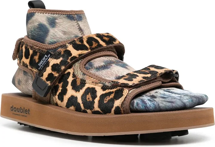 Animal-Foot Layered Sandals - Image 2