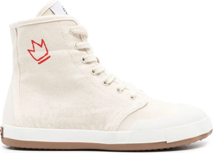 Animal gym hi-top sneakers