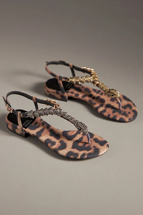 Animal Jewel Sandals - Image 2