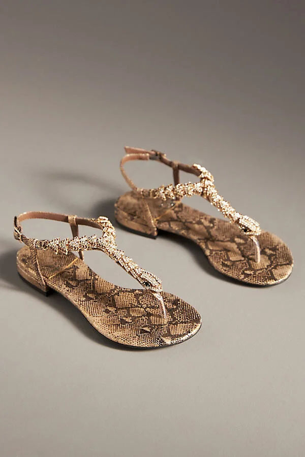 Animal Jewel Sandals - Image 2