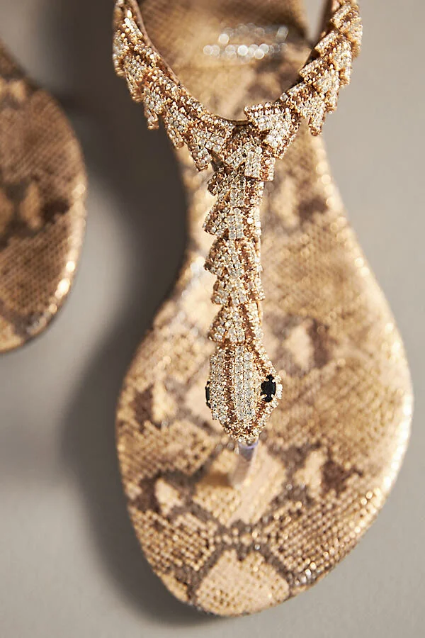 Animal Jewel Sandals - Image 3