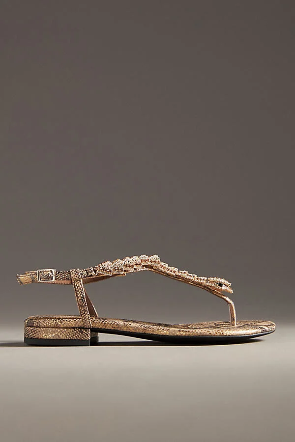 Animal Jewel Sandals