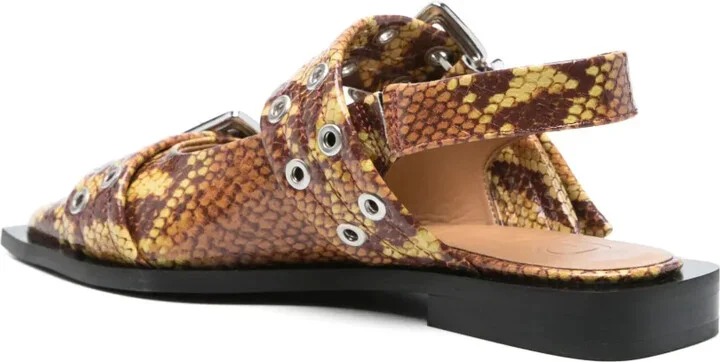Animal-Print Ballet Flats - Image 3