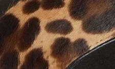 Animal Print Genuine Calf Hair Slide Sandal - Image 7