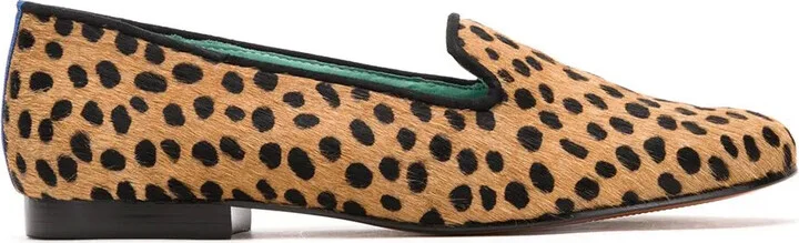 Animal Print Loafers