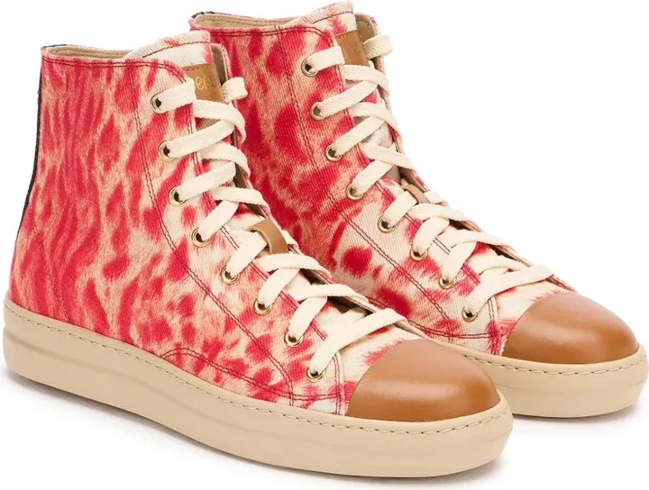 Animal-Print Sneakers - Image 2