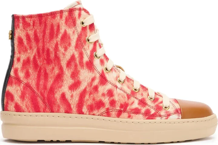 Animal-Print Sneakers