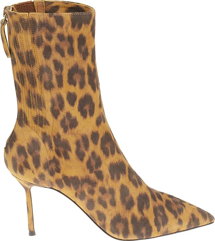 Animalier Suede Boots