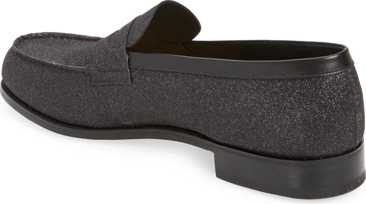Animation Noel 180 Metallic Glitter Penny Loafer - Image 2