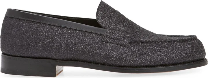Animation Noel 180 Metallic Glitter Penny Loafer - Image 3
