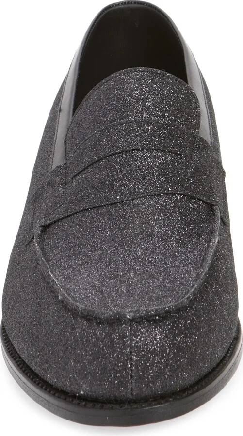 Animation Noel 180 Metallic Glitter Penny Loafer - Image 4